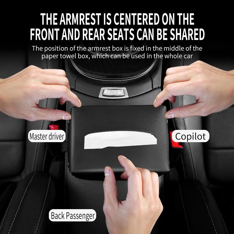 Автомобильная коробка для салфеток подвесная на солнцезащитный козырек спинку сиденья подлокотник автомобильная коробка для рисования подвесная креативная кожаные принадлежности для интерьера автомобиля