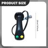 Excavator Control Lever with 2 Buttons, Easy to Mount And Comfortable, Ideal for Construction