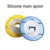 Намоточная плата основной катушки, рыболовный инструмент, раскладная конструкция, устойчивость к давлению, силиконовая коробка для основной шпули для рыбалки на открытом воздухе