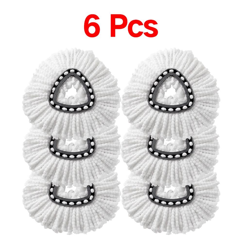 Белая насадка из микрофибры для швабры, сменные насадки для швабры с отжимом, сменная головка для швабры Vileda O-cedar