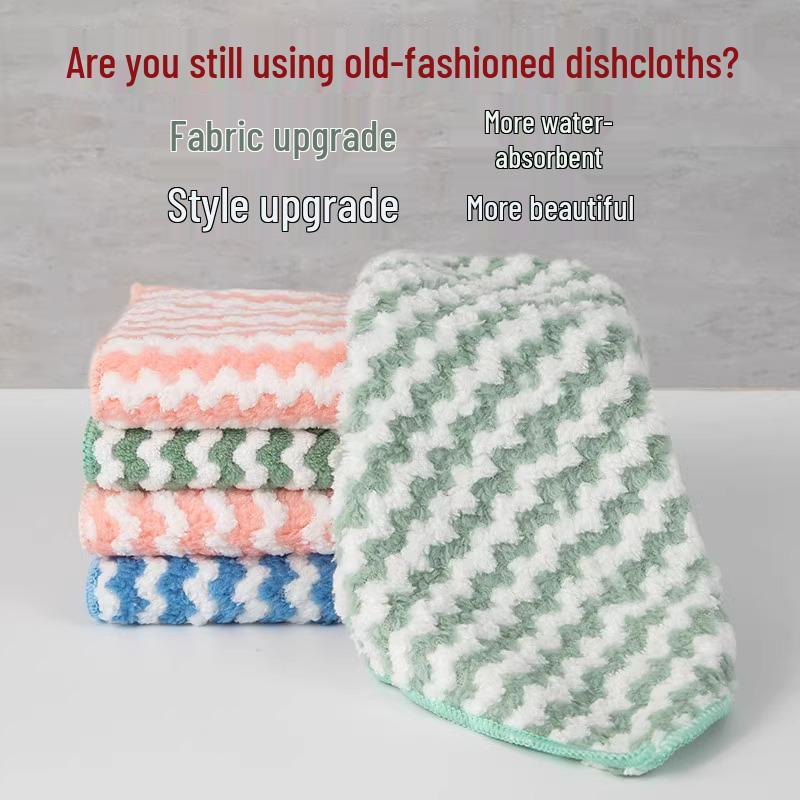 Неприлипающая кухонная салфетка для уборки - Впитывающая, Прочная, Не линяющая, Легко моющаяся