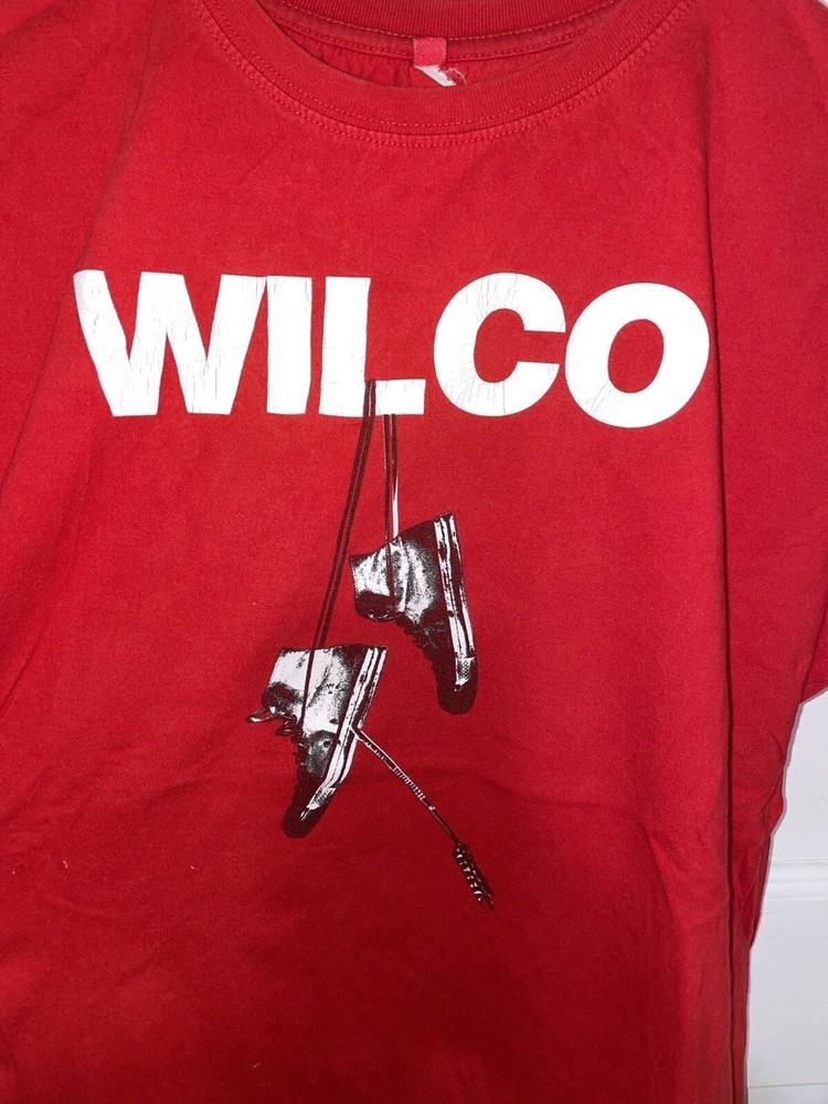 Collection Wilco Band Cotton Red Shirt Unisex S-5XL Reprint SG697 Unisex T-Shirt