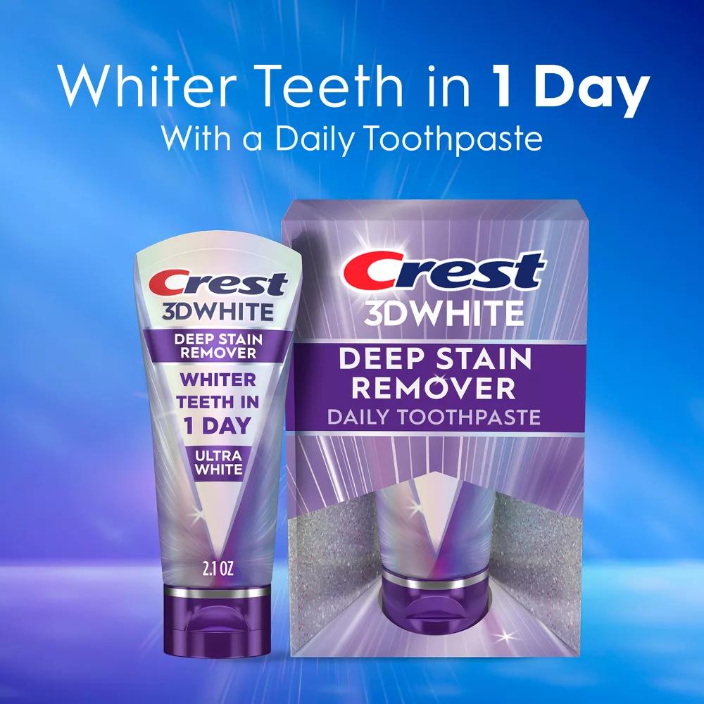 Интенсивно отбеливающая мятная зубная паста Crest 3Dwhite Brilliance 59 г