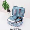 Корейская вместительная водонепроницаемая дорожная косметичка с отделениями