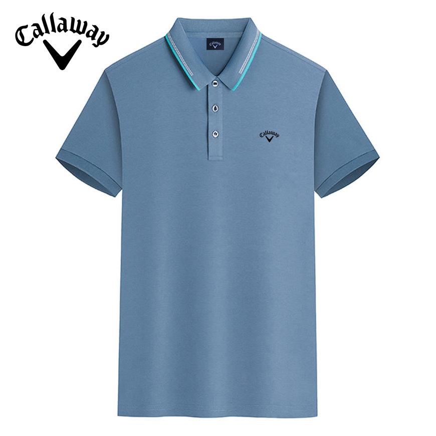 Callaway Лето 2025 года, новая вышитая рубашка поло для бизнеса, отдыха на открытом воздухе, для пар