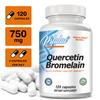 Pslalae is rich in quercetin, bromelain capsules, and a complex plant extract formula; suitable for daily care for adults.