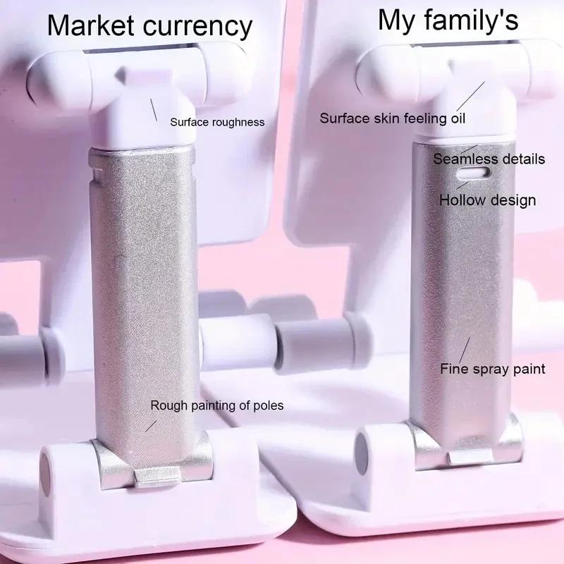 Настольный держатель для мобильного телефона, подставка для IPhone, iPad, Xiaomi, регулируемый настольный держатель для планшета, универсальная настольная подставка для мобильного телефона