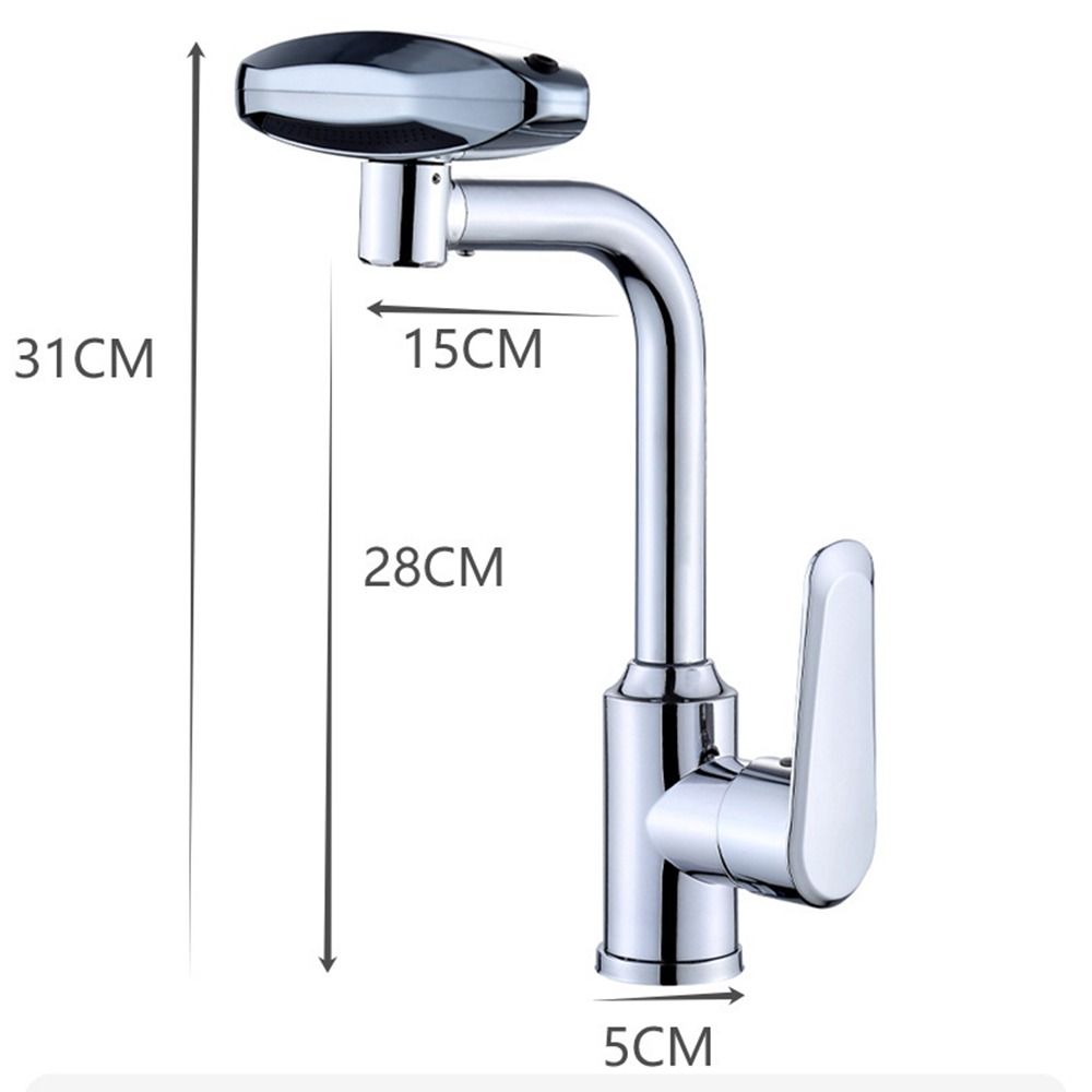 4 Modes Waterfall Basin Faucet Gentle Water Flow Cold Hot Water Faucet Water Sink Tap  Washstand