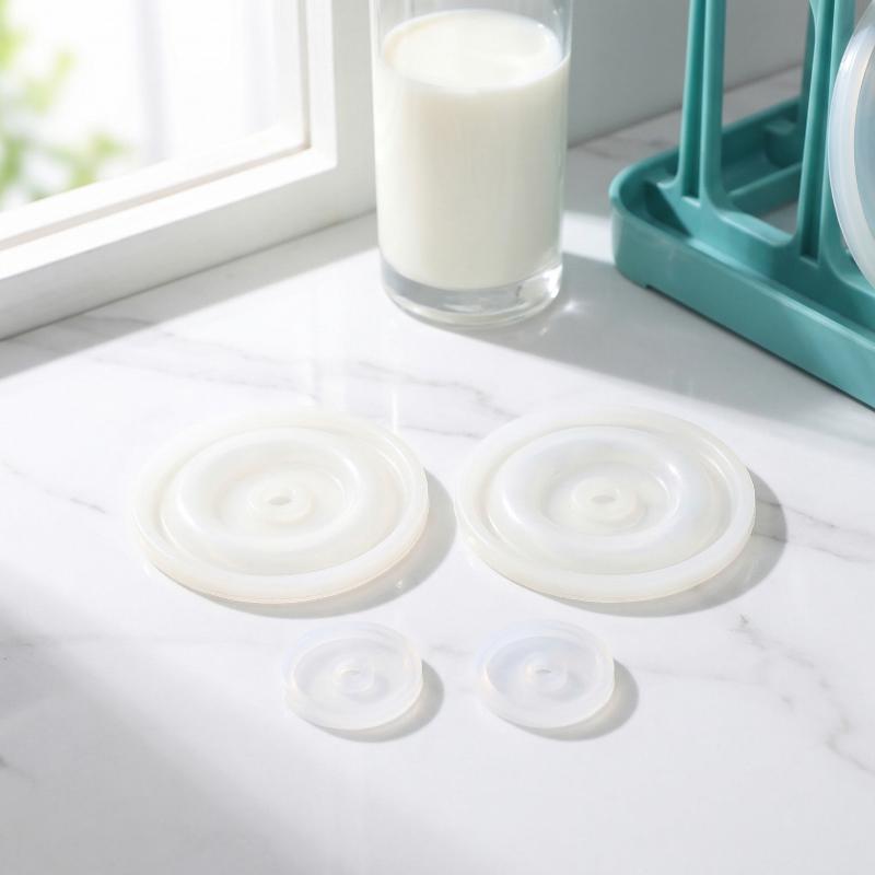 Dairy Farm Milking Machine Silicone Membrane Replacement Kit for Pulsator Repair Soft and Flexible Part