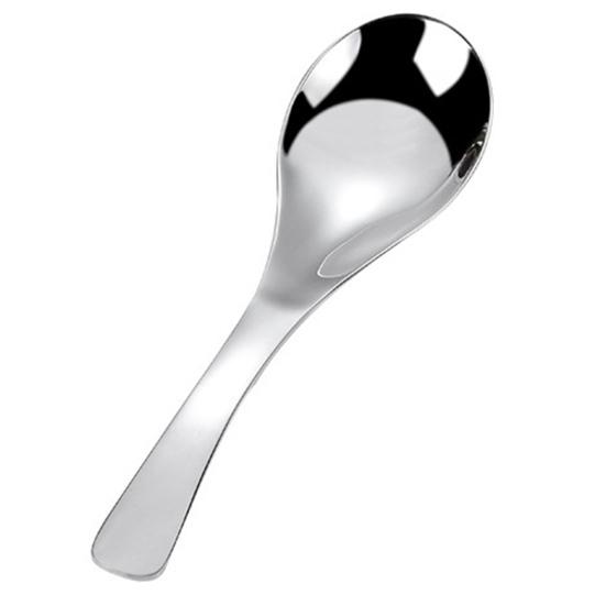 Ложка для супа, пищевая гладкая поверхность, удобная ручка, термостойкая длинная ручка, кухонная утварь, бытовая круглая