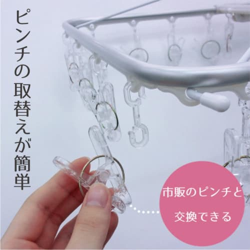 Ohe Polycarbonate Aluminum Corner Hanger, 32 Pinch, Clear, 88556, Size: 38.5cm W x 36cm D x 6cm H