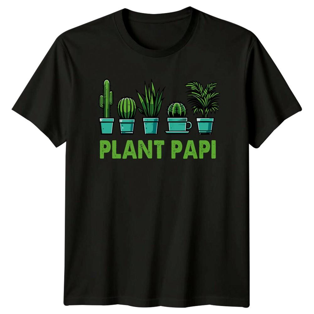 Plant Papi Cactus Lover Fathers Day Succulent TShirt Unisex T-Shirt