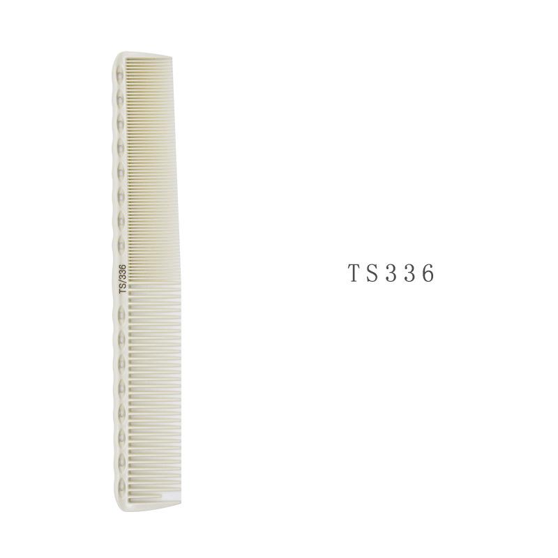 Anti-Static Haircut Comb with Laser Engraved Ruler for Men and Women - Flat Head & Pointed Tail