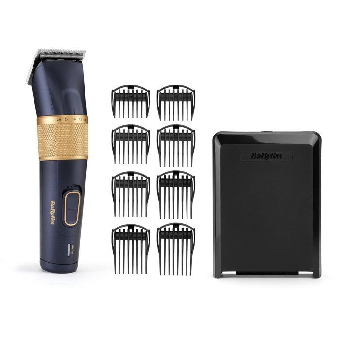 Tondeuse cheveux - BABYLISS - P1360E - Lithium-ion - Lames carbone titane - 45 hauteurs de coupe