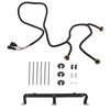 YMT Pre-Runner LED Grille Light Bar Kit for 2007-2018 Jeep Wrangler JK 2-Door/Unlimited 4-Door (JK), Plug & Play Waterproof