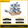 Beizhiqi 3D деревянная парусная лодка-головоломка, модель игрушки