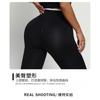 Womens High-Waisted Yoga Set With Push-Up Sports Bra Leggings Breathable Stretch Fitness Wear Gym Running Pilates