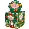 Green Christmas Theme Pattern Paper Gift Box Festival Decoration Prop Atmosphere