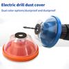 Электрический аксессуар для дрели Крышка пылесборника Сборник золы Чаша пылезащитная для электрических бытовых инструментов Пыль дрели