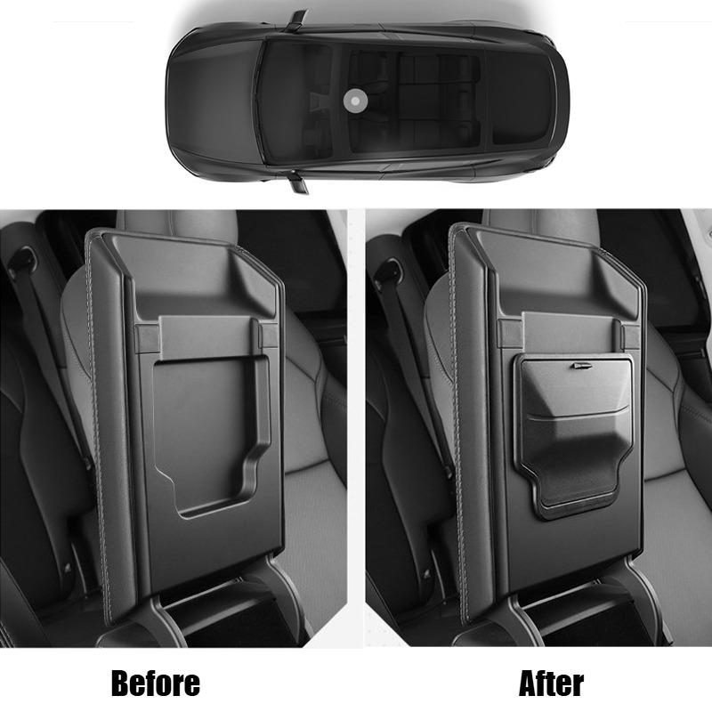 For Tesla Model Y Juniper/Launch 2025 Car Armrest Box Hidden Storage Box Model 3 Highland 2024-2025 Center Console Storage Case