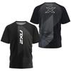 Мужская спортивная футболка 2XU с быстрым высыханием для активного отдыха и фитнеса, мужская дышащая футболка с коротким рукавом для тенниса, легкий свободный топ для бега