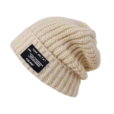 2025 НОВАЯ модная зимняя теплая вязаная шапка, мягкая однотонная женская шапка-чепчик, шерстяная мужская повседневная A8G0