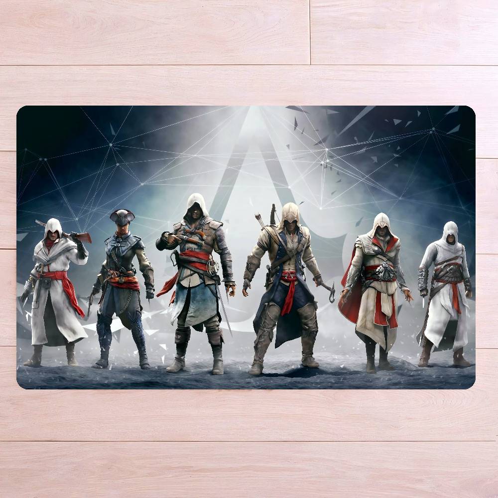 Игра Assassin S Creed Коврик для пола В стиле Инс Мягкий Коврик для пола в спальню Дом Прачечная Противоскользящие Бытовые Ковры