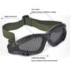 1 шт. Очки для охоты и пейнтбола Защитные очки Сетчатые стальные Airsoft Сетчатые очки Ударопрочность Защита глаз для игр
