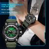 SANDA New Electronic Watch Waterproof Fashion Trend Black Technology Multifunctional Shockproof Men's Watch