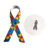 Pack of 100 Colorful Puzzle Pieces Lapel Pins for Autisms Awareness Sturdy Polyester Brooches for Men and Women