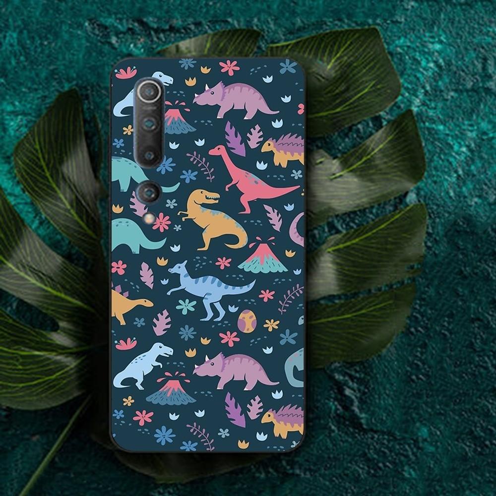 Мультяшный чехол для телефона с динозавром для Redmi Note 4 X 5 A 6 7 8 T 9 9S 10 11 11S 11Epro Poco M3 Pro
