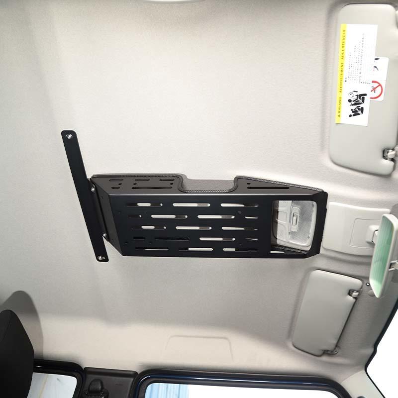 Верхний багажник на крышу, полка для хранения багажа для Suzuki Jimny 2019, 4-дверная версия, аксессуары для интерьера ( Алюминиевый сплав)