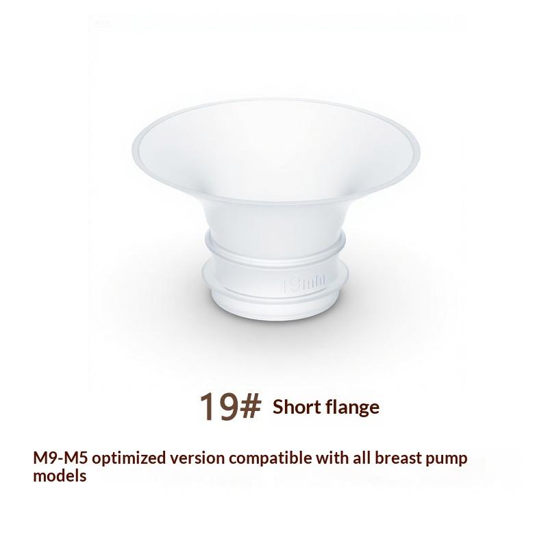 Multiple Size Silicone Flange Adapter for Breast Pumps 13/15/17/19/21mm User-Friendly for New Moms
