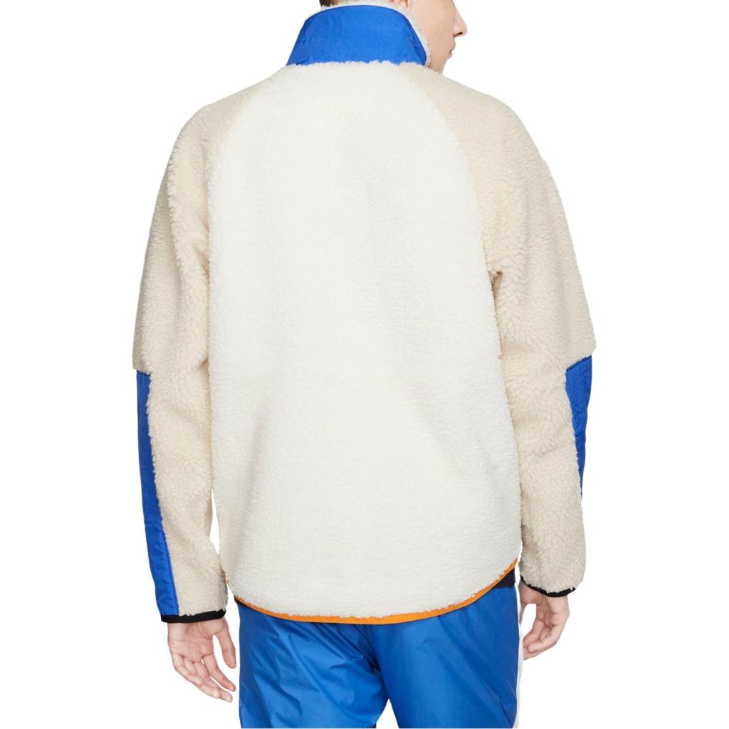 Nike Velvet feel Coat Men's White Blue BV3720-133