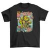 Turtle COMIC-BOOK-COV ER Tee Heroes Ninjas! Funny T-shirt, Unisex Print