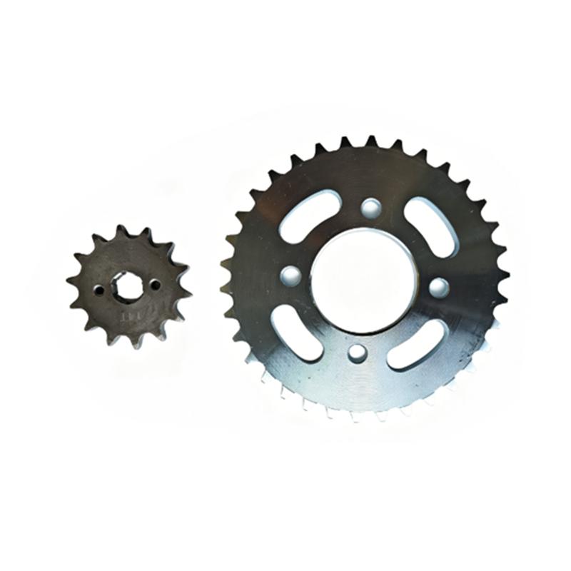 Motorcycle Parts Front Rear Chain Sprocket 14T 32T 34T Teeth For Regal Raptor DD300E-6 DD350E-6C DD 300E-6 350E-6C