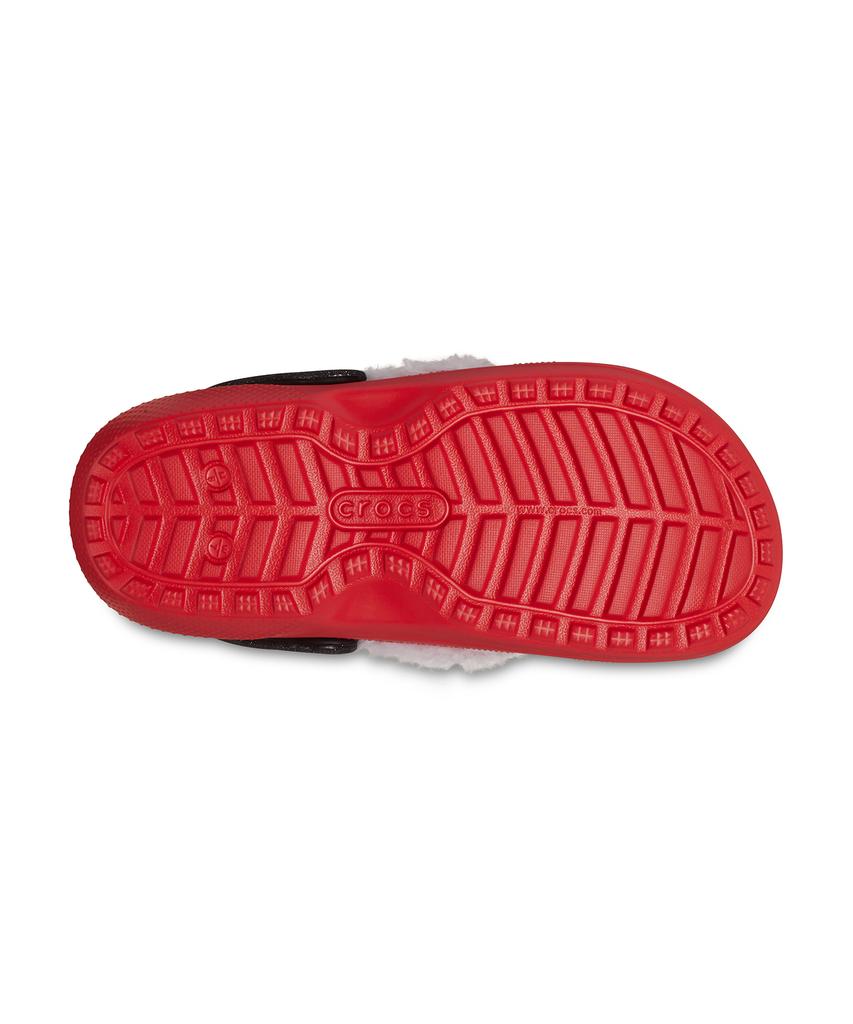 Классические утепленные кроксы Санта - Varsity Red/Multi / 210933-6We