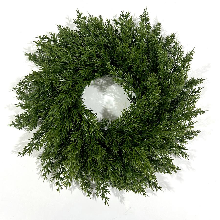 1.8 Meters Plastic Pine And Cypress Rattan Green Wedding Christmas Day Decoration Simulation Rattan Pine Needles Fake Plant Wall Hanging