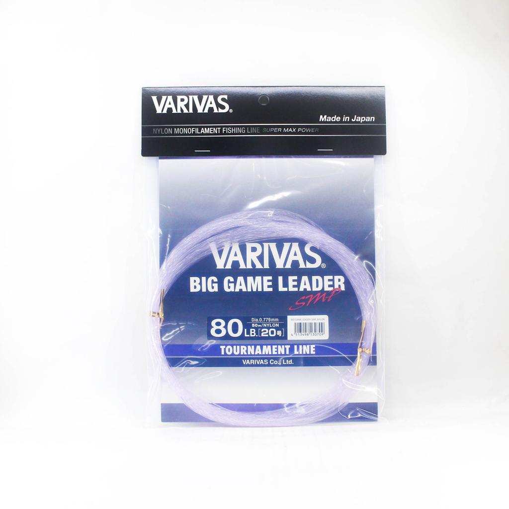 Varivas Нейлоновый лидкор SMP для крупной рыбы 50м 80lb (0709)