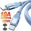 120 Вт 10 А кабель для быстрой зарядки USB C to C высокоскоростной кабель для зарядки Samsung Xiaomi Android Type C кабель для передачи данных