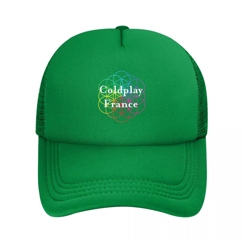 Coldplay Ghost Stories Эластичная шляпа дальнобойщика Сетчатая бейсболка Регулируемые шляпы с застежкой Snapback для женщин унисекс Удобные