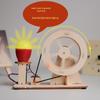 Children's Hand-Crank Generator DIY Kit for Science Experiments
