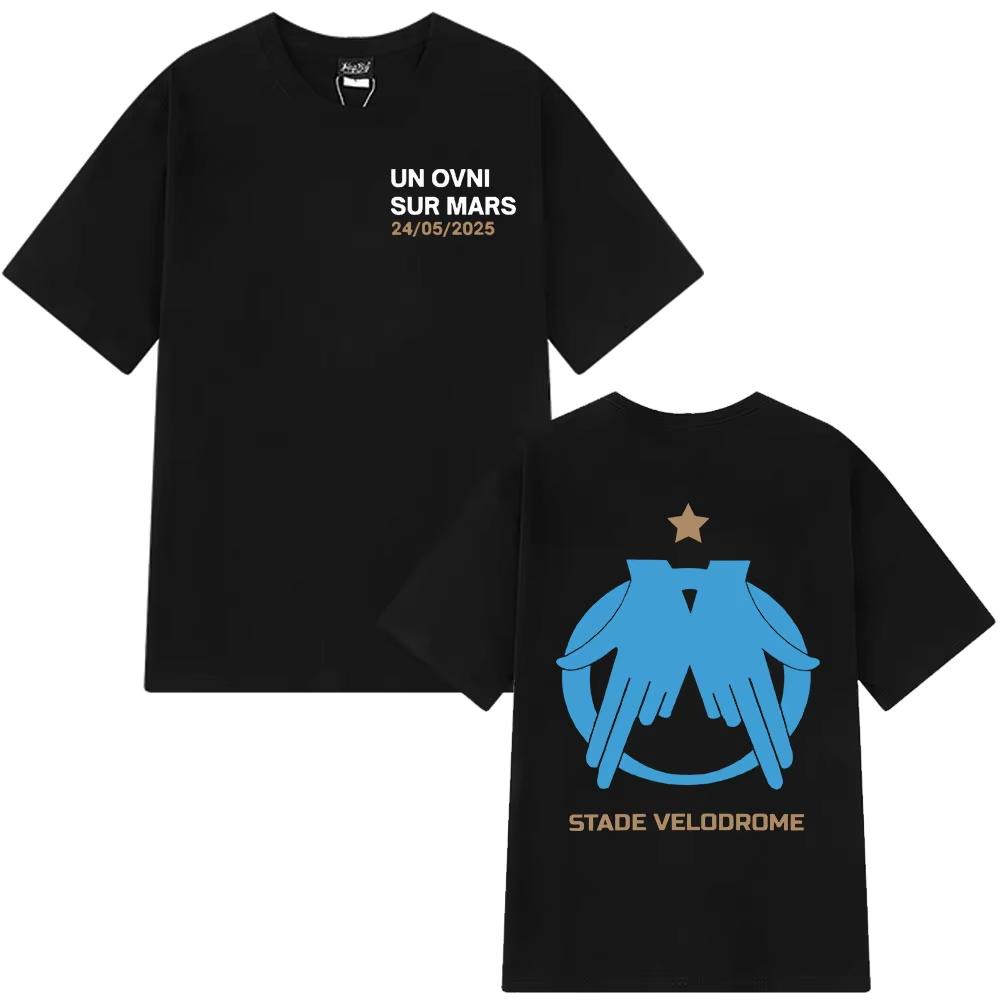 Мужские и женские футболки из чистого хлопка 2025 года от рэпера Jul — удобные, дышащие, обязательные для праздничного сезона Инс