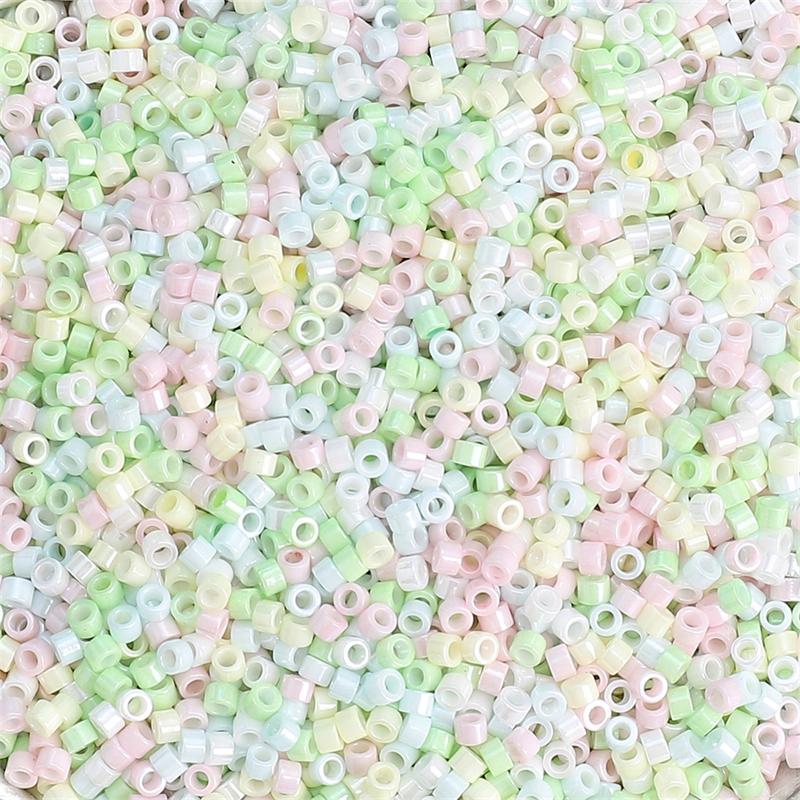 Маленькие круглые стеклянные бусины для самостоятельного изготовления украшений - античная отделка, несколько цветов