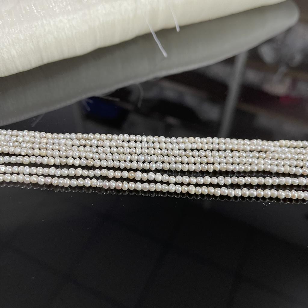 1 нить, 2-2,5 мм, белые искусственные бусины в форме риса для изготовления украшений своими руками, подарков на День святого Валентина, невесты, подружки невесты, женщин, свадебных изделий, 36 см