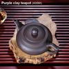 BORREY Yixing Фиолетовый Глиняный Чайник 400 Мл Цзыша Чайник Китайский Чайный Сервиз Кунг-Фу Ручной Керамический Глиняный Чайник Подарочный Чайник Улун Пуэр