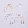 20pcs/lot Ear Wires Earrings Hooks Settings Base For Jewelry Making Findings Accessories DIY Earring Jewelry Supplies