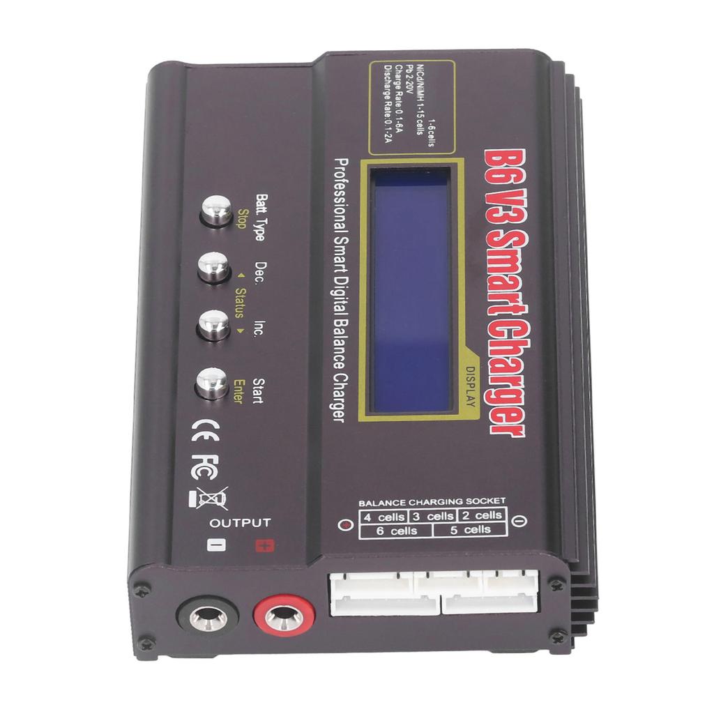 Балансировочное зарядное устройство, разрядник, экономия времени, 80 А, интеллектуальное цифровое зарядное устройство для аккумуляторов Lipo для автомобильного переменного тока