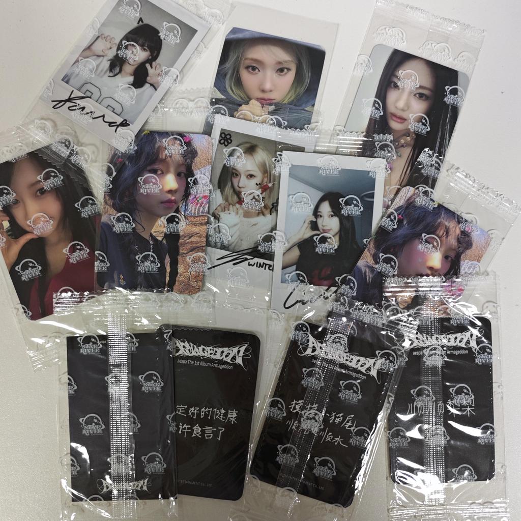Album Aespa - [ARMAGEDDON] 1st Album ZINE Version,with SR Pre-order Card