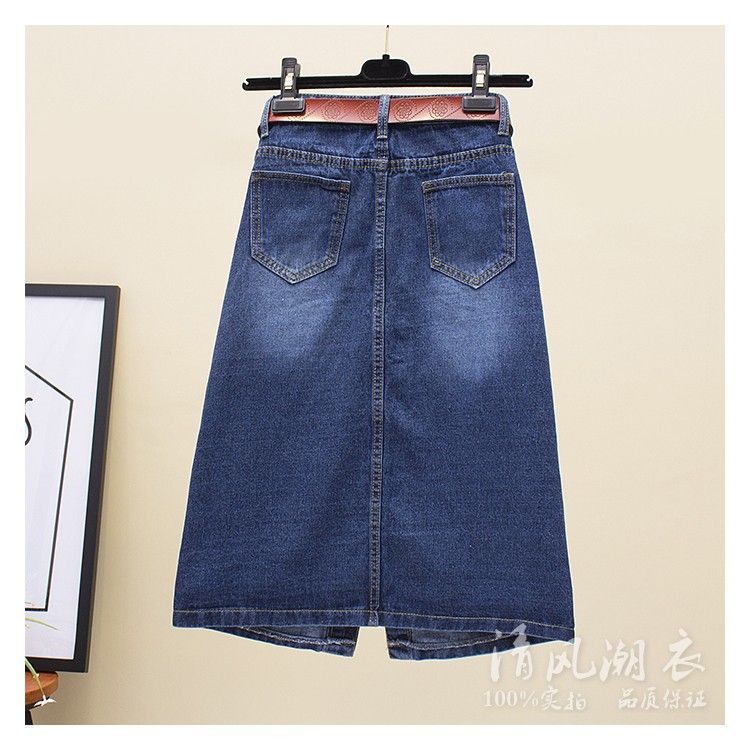 Женская весенняя юбка А-силуэта с запахом, на одной пуговице, с разрезом на бедре, осенняя, с высокой талией, облегающая, средней длины, юбка-полусолнце в стиле кантри